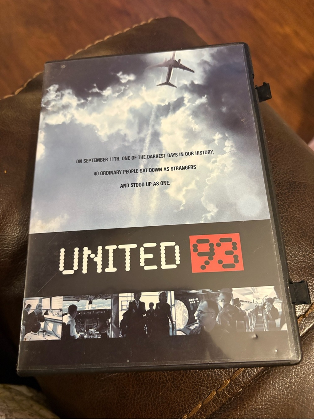 Universal United 93 DVD - Blue, Black, White, Red